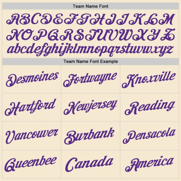 Custom Cream Purple Authentic Throwback Basketball Jersey