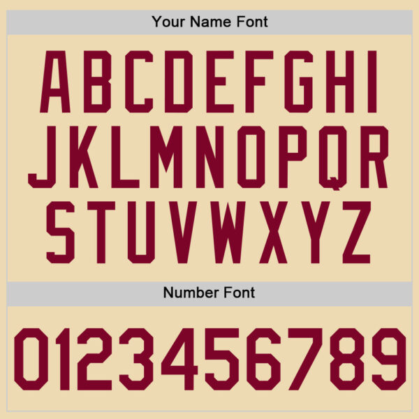 Custom Cream Maroon Authentic Throwback Basketball Jersey