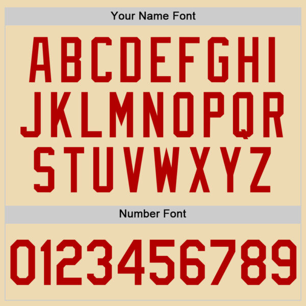 Custom Cream Red Authentic Throwback Basketball Jersey