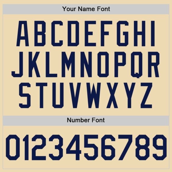 Custom Cream Navy Authentic Throwback Basketball Jersey