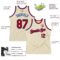 Custom Cream Red-Royal Authentic Throwback Basketball Jersey