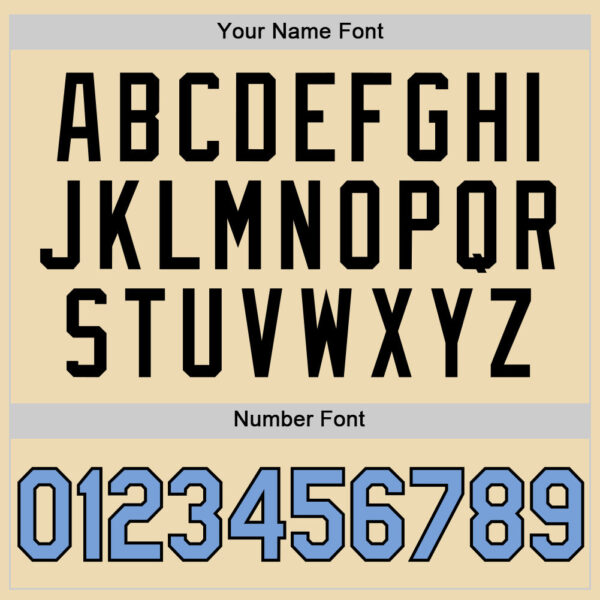 Custom Cream Light Blue Black-White Authentic Throwback Basketball Jersey