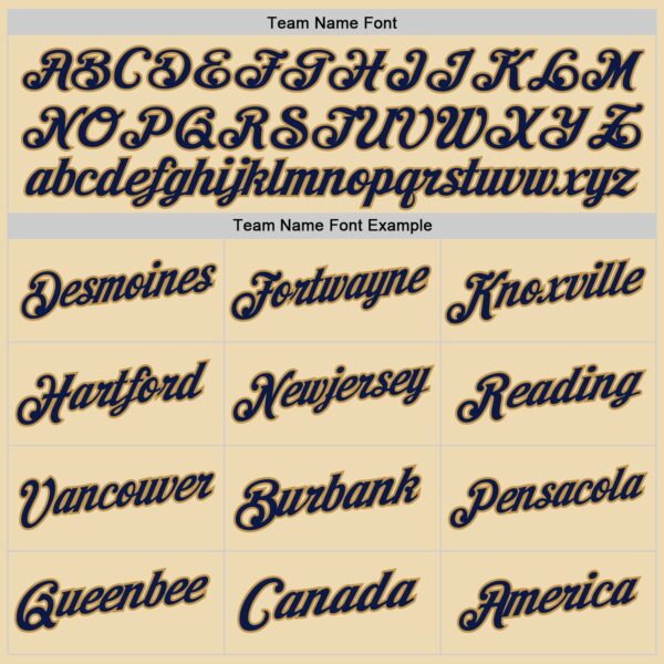 Custom Cream Navy-Old Gold Authentic Throwback Basketball Jersey