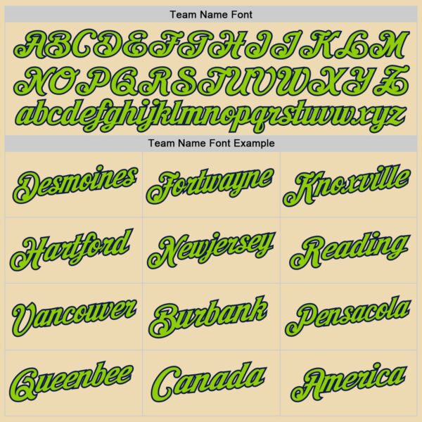 Custom Cream Neon Green-Navy Authentic Throwback Basketball Jersey