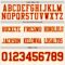 Cream1089-3 Custom Cream Red-Gold Authentic Football Jersey