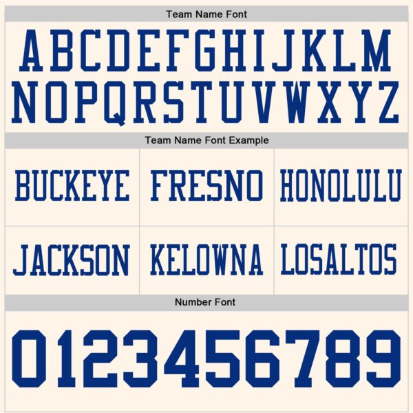 Custom Cream Royal Authentic Football Jersey