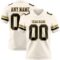 Cream1108 Custom Cream Black-Old Gold Authentic Football Jersey
