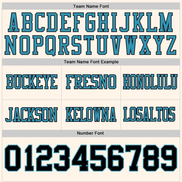 Custom Cream Black-Panther Blue Authentic Football Jersey