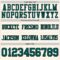 Cream1117-3 Custom Cream Midnight Green-Black Authentic Football Jersey