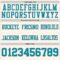 Cream1147-3 Custom Cream Teal-Gray Authentic Football Jersey