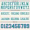 Cream1148-3 Custom Cream Teal-Pink Authentic Football Jersey