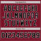 Custom Crimson Black-White Authentic Baseball Jersey