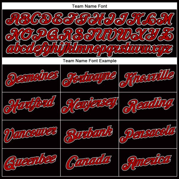 Custom Women's Black Red-White V-Neck Cropped Baseball Jersey