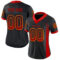 Drift0031-1 Custom Black Red-Gold Drift Fashion Football Jersey