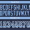 Custom Navy Light Blue-White Drift Fashion Football Jersey