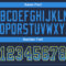 Drift0038-3 Custom Navy Powder Blue-Yellow Drift Fashion Football Jersey
