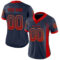 Drift0039-1 Custom Navy Red-Old Gold Drift Fashion Football Jersey