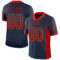 Drift0039 Custom Navy Red-Old Gold Drift Fashion Football Jersey