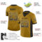 Drift0059-2 Custom Old Gold Black-White Drift Fashion Football Jersey