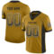 Drift0059 Custom Old Gold Black-White Drift Fashion Football Jersey