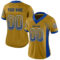 Drift0060-1 Custom Old Gold Royal-White Drift Fashion Football Jersey