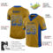 Drift0060-2 Custom Old Gold Royal-White Drift Fashion Football Jersey