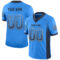 Drift0066 Custom Powder Blue Navy-White Drift Fashion Football Jersey