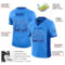 Drift0067-2 Custom Powder Blue Royal-White Drift Fashion Football Jersey