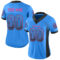 Drift0071-1 Custom Powder Blue Black-Pink Drift Fashion Football Jersey