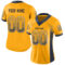 Drift0078-1 Custom Gold Navy-White Drift Fashion Football Jersey