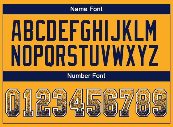 Custom Gold Navy-White Drift Fashion Football Jersey