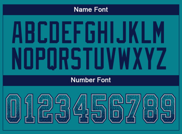 Drift0092-3 Custom Teal Navy-Gray Drift Fashion Football Jersey