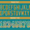 Custom Teal Old Gold-White Drift Fashion Football Jersey