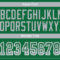 Drift0104-3 Custom Kelly Green Gray-White Drift Fashion Football Jersey