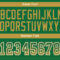 Drift0112-3 Custom Kelly Green Old Gold-White Drift Fashion Football Jersey