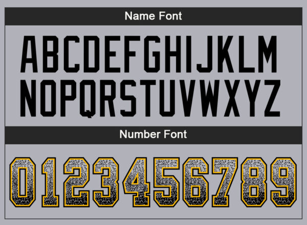 Custom Gray Black-Gold Drift Fashion Football Jersey