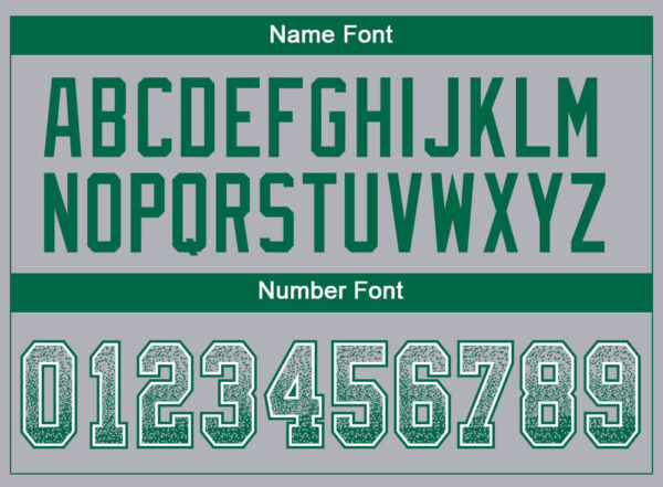 Custom Gray Kelly Green-White Drift Fashion Football Jersey