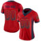 Drift0140-1 Custom Red Navy-Old Gold Drift Fashion Football Jersey