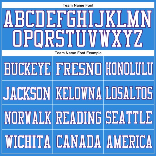 Custom Powder Blue White-Purple Mesh Authentic Football Jersey