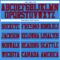 ElectricBlue0045-2 Custom Powder Blue Red-Navy Mesh Authentic Football Jersey