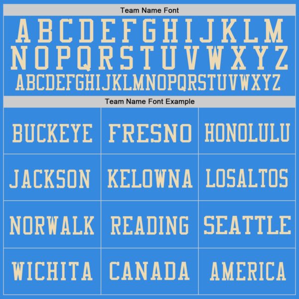 ElectricBlue0049-2 Custom Powder Blue Vintage USA Flag-City Cream Mesh Authentic Football Jersey