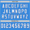 ElectricBlue0129-3 Custom Powder Blue White-Royal Mesh Authentic Throwback Football Jersey
