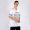 Custom White Silver-Black Mesh Authentic Football Jersey