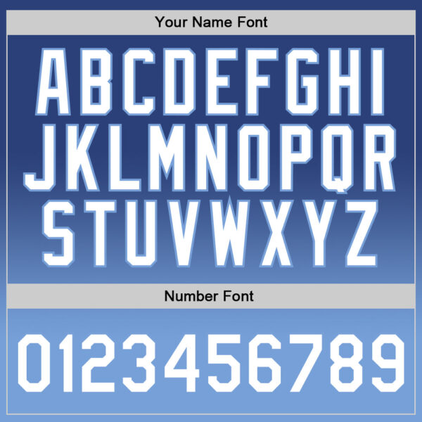 Custom Royal White-Light Blue Authentic Fade Fashion Basketball Jersey