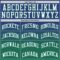 Custom Royal White-Kelly Green Authentic Fade Fashion Basketball Jersey