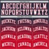 Custom Navy White-Red Authentic Fade Fashion Basketball Jersey