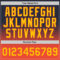 Custom Navy Gold-Orange Authentic Fade Fashion Basketball Jersey