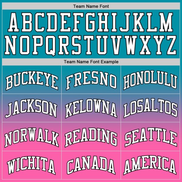Custom Teal White-Pink Authentic Fade Fashion Basketball Jersey
