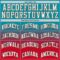 Custom Teal White-Red Authentic Fade Fashion Basketball Jersey