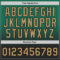 Custom Kelly Green Old Gold-Black Authentic Fade Fashion Basketball Jersey